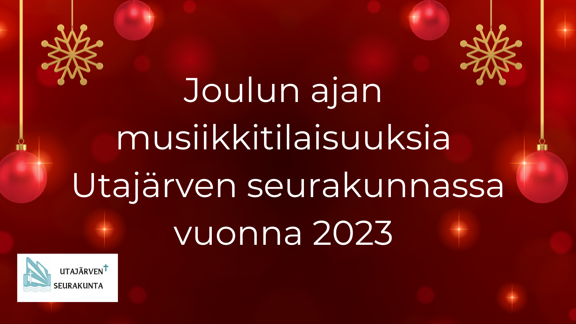 Joulukonsertti kirkossa klo 19. Joulukuoro, johtaa Risto Vähäsarja