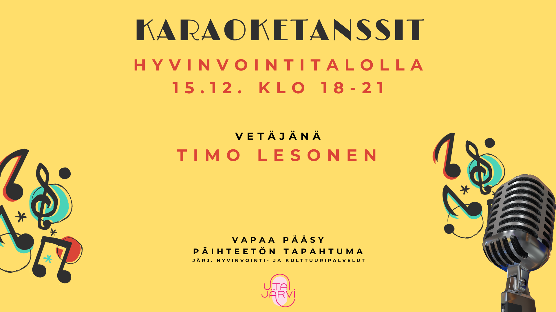 Karaoketanssit Hyvinvointitalolla