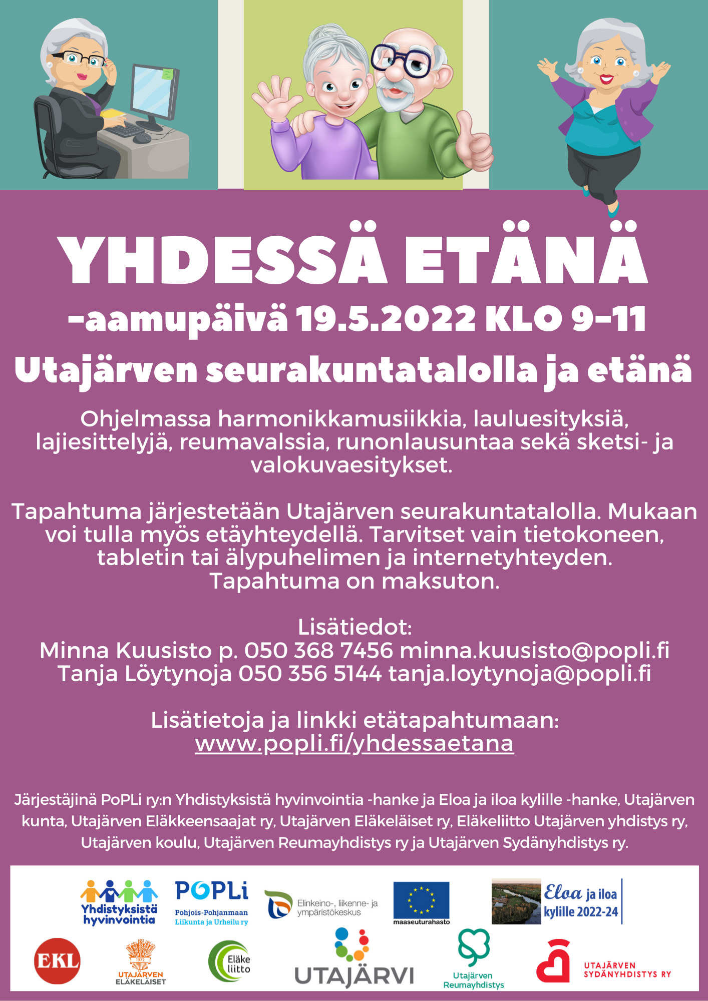 Yhdessä etänä-aamupäivä