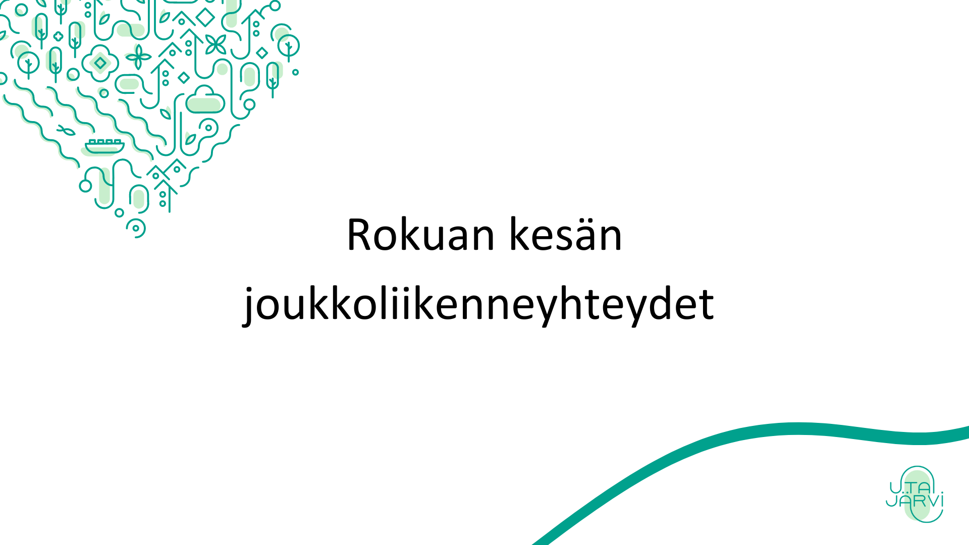 Rokuan joukkoliikenneyhteydet