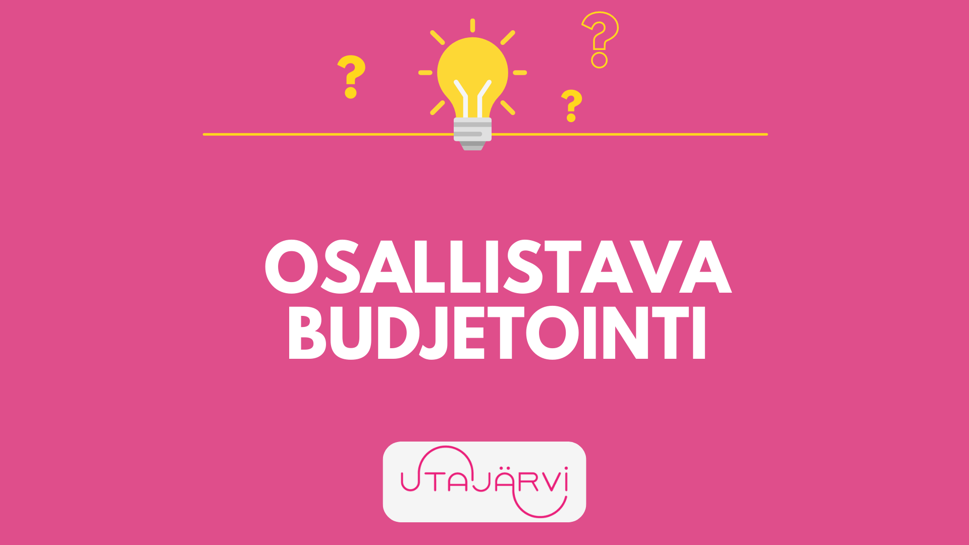 Osallistavan budjetin äänestys