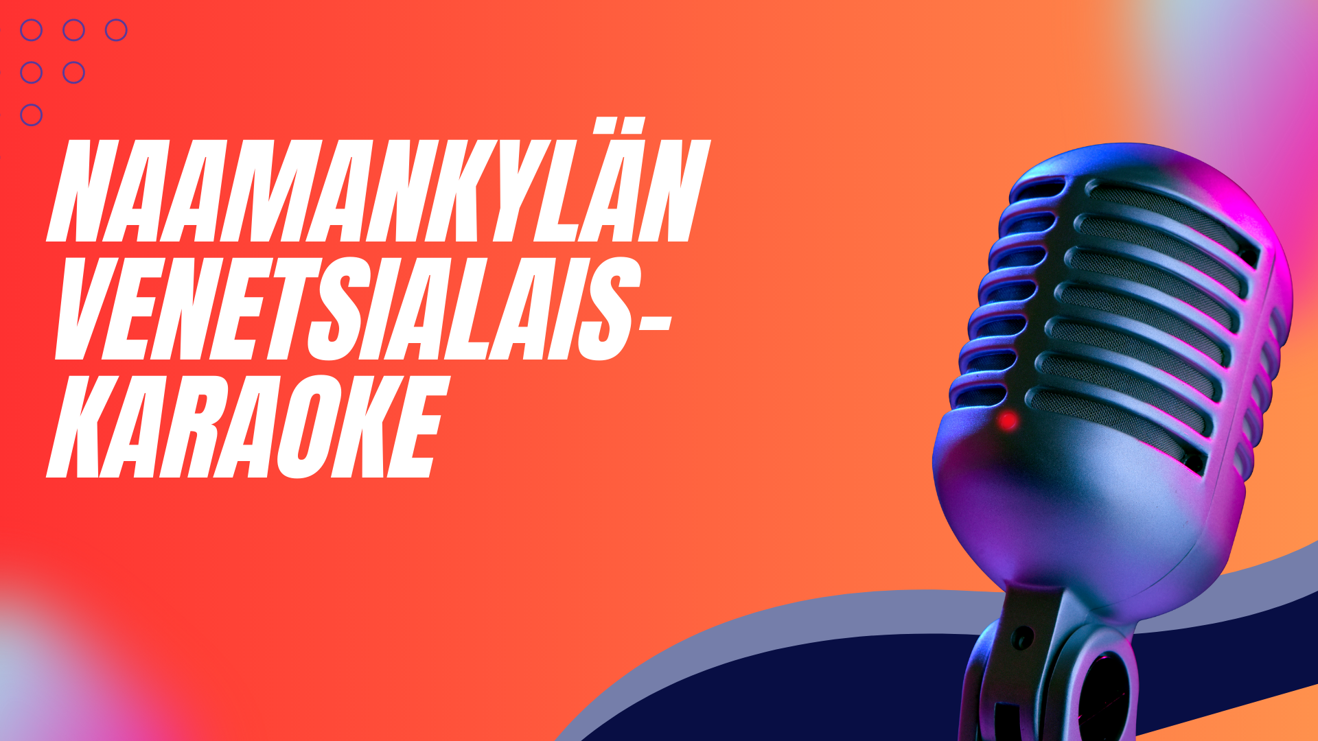 Naamankylän venetsialaiskaraoke